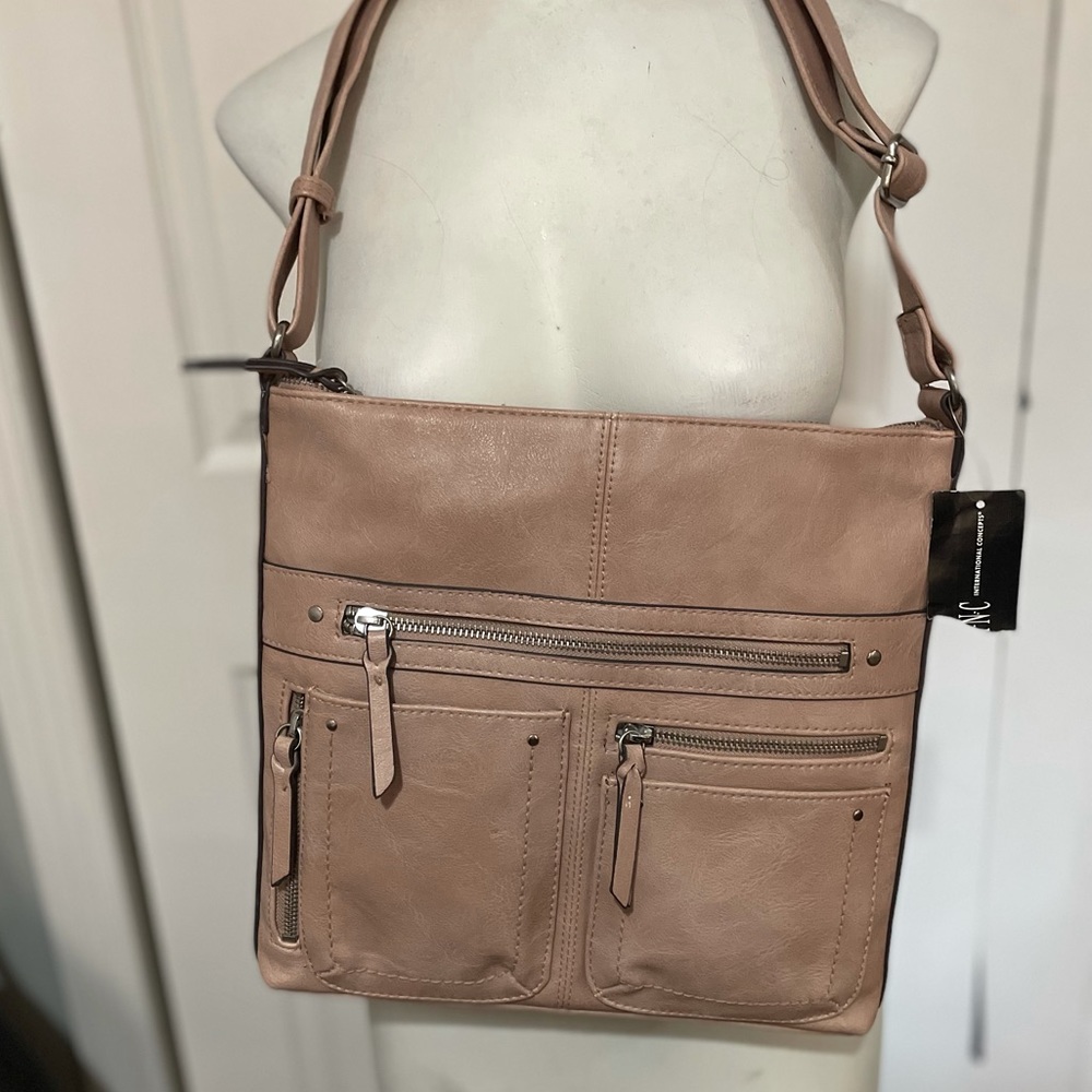 NWT INC. crossbody messenger bag.